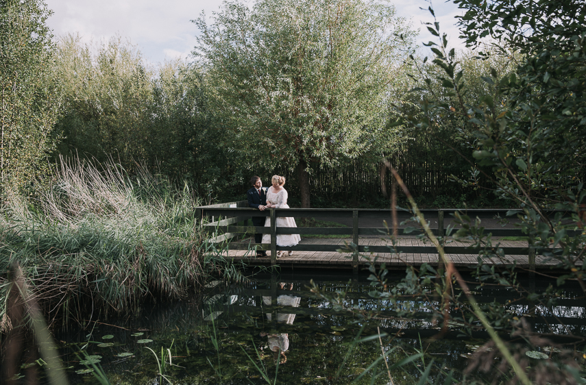 WWT London Wetland Centre wedding photographer